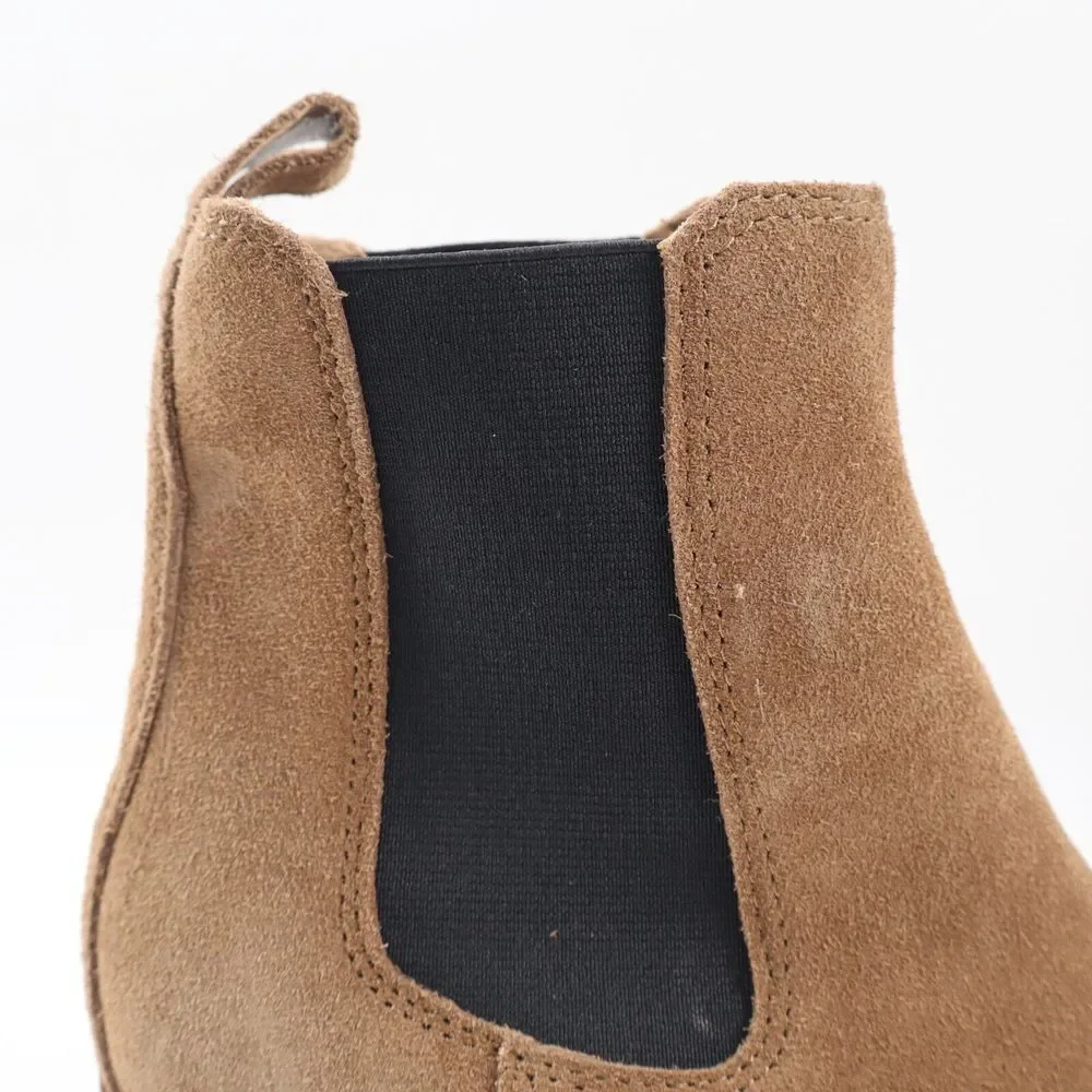 🔥NEW STEVE MADDEN Rhiannon Chelsea Suede Boots, Brown 7.5US MSRP$130🔥 - Picture 9 of 10